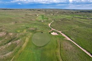 Sand Hills 3rd Green Aerial